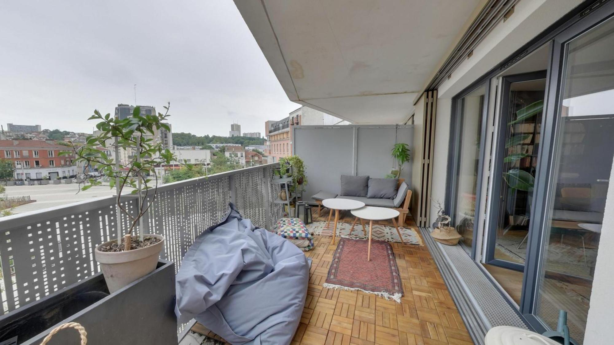 Spacious Flat With Terrasse And Parking Near Metro Bagnolet Exterior foto
